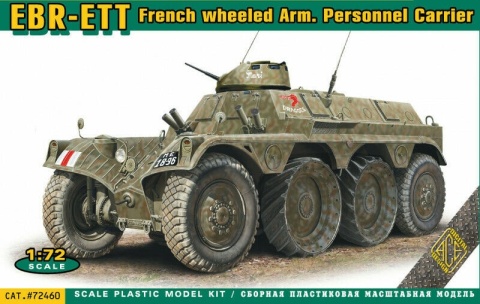 Ace 72460 EBR-ETT French wheeled Arm. Personnel Carrier	1:72