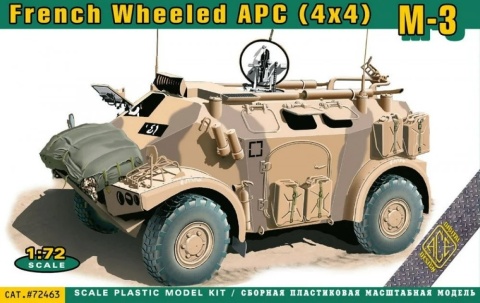Ace 72463 M-3 French Wheeled APC (4x4)	1:72