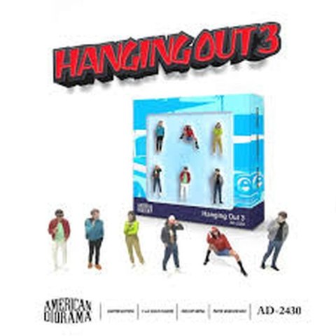 MINI GT AD-2430 1:64 FIGURE SET HANGING OUT 3 2025