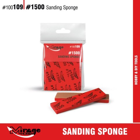 Mirage 100109 Sanding Sponge #1500 (6 pcs)