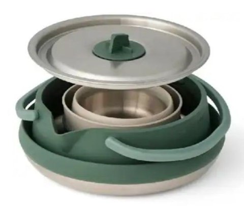 Zestaw kuchenny SEA TO SUMMIT Detour Stainless Steel Kettle Cook Set