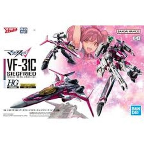 Bandai 69168 HG 1/100 VF-31C SIEGFRIED (MIRAGE FARINA JENIUS USE) MK69168