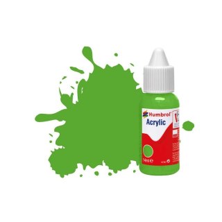 Humbrol Farba akrylowa No.208 Fluorescent Signal Green Gloss - DB0208