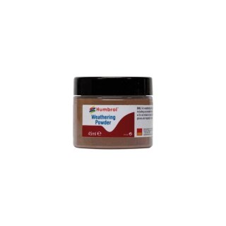 Humbrol Weathering Powder Dark Rust 45ml - AV0019