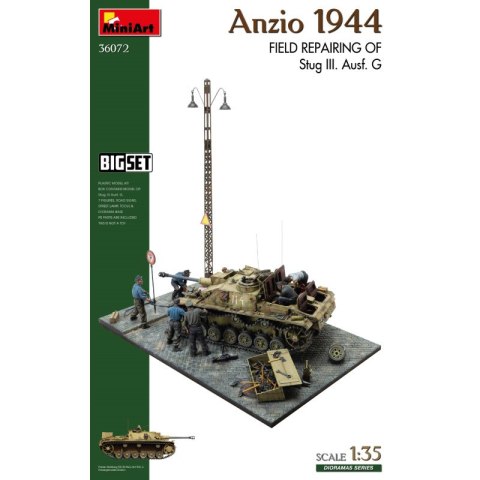 Mini Art 36072 Anzio 1944 Field Reparing of StuG III. Ausf. G