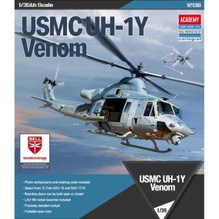Academy 12138 USMC UH-1Y Venom - 1/35