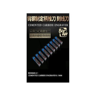 Border Model BD0068-0.1 Cemented Carbide Line Engraver 0.1mm
