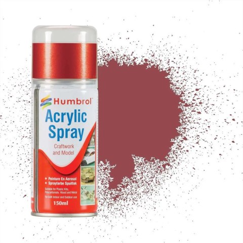 Humbrol AD6073 Acrylic Spray: 073 Wine Matt (150 ml)