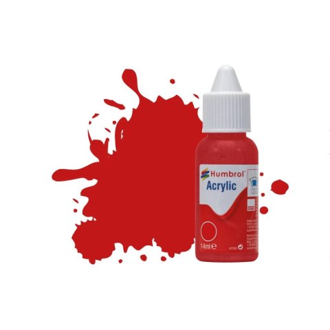 Humbrol Farba Akrylowa No.220 Italian Red Gloss - DB0220