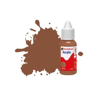 Humbrol Farba akrylowa No.186 Brown Matt - DB0186