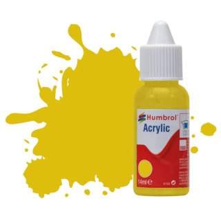 Humbrol Farba akrylowa No.81 Pale Yellow Matt - DB0081