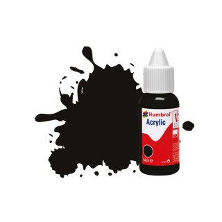 Humbrol Farba akrylowa No.85 Black Satin - DB0085