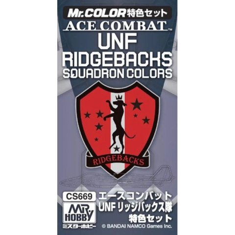 Mr.Color CS-669 Ace Combat UNF Ridgebacks Squadron Colors