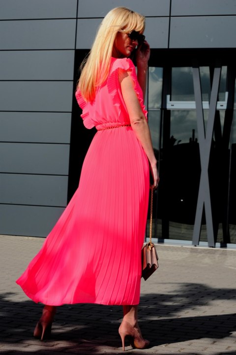 Sukienka Herosa Neon Pink Sukienka Herosa Neon Pink