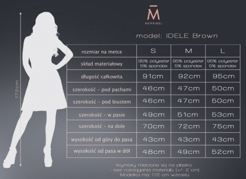 Sukienka Idele Brown Sukienka Idele Brown