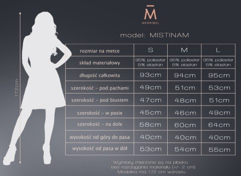 Sukienka Mistinam Beige Sukienka Mistinam Beige