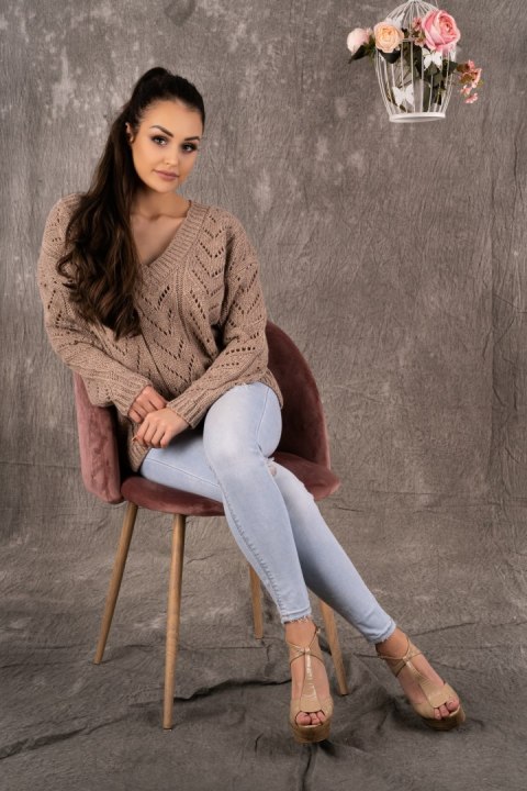 Sweter Manesa Mocca Sweter Manesa Mocca