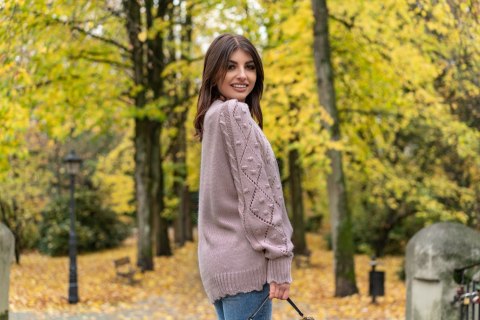 Sweter Versi Dusty Rose Sweter Versi Dusty Rose