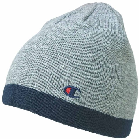 Czapka Champion Reversible Beanie szaro-granatowa 802407 EM021 Czapka Champion Reversible Beanie szaro-granatowa 802407 EM021
