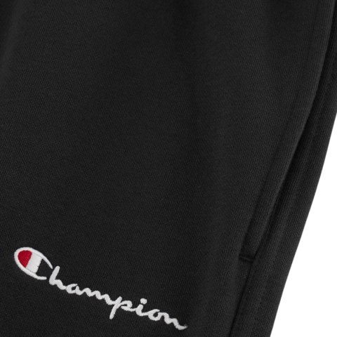 Spodnie męskie Champion Elastic Cuff Pants czarne 220295 KK001 Spodnie męskie Champion Elastic Cuff Pants czarne 220295 KK001