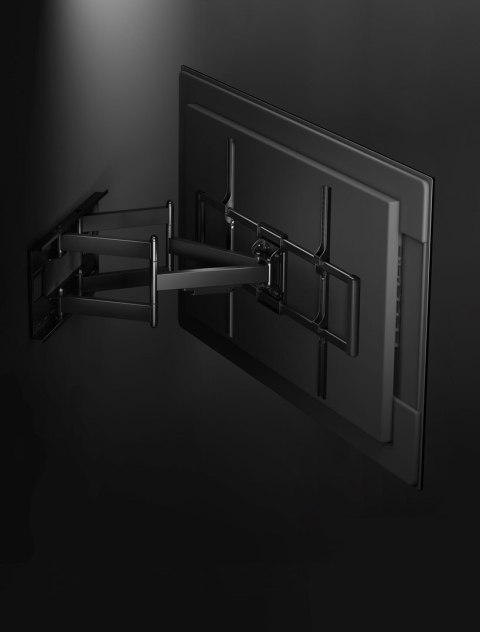 GEMBIRD UCHWYT SUFITOWY DO TELEWIZORA Z PEŁNYM ZAKRESEM RUCHU (REGULOWANY), 60" - 120", DO 120 KG