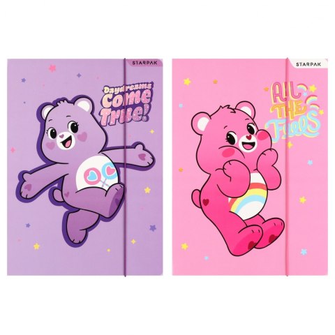 Teczka z gumką A4 Care Bears mix STARPAK 583296