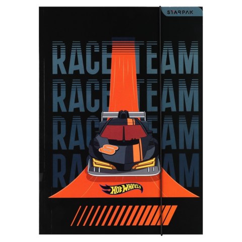 Teczka z gumką A4 Hot Wheels Black mix STARPAK 583290