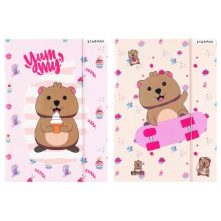 Teczka z gumką A4 Kuoka mix STARPAK 583304