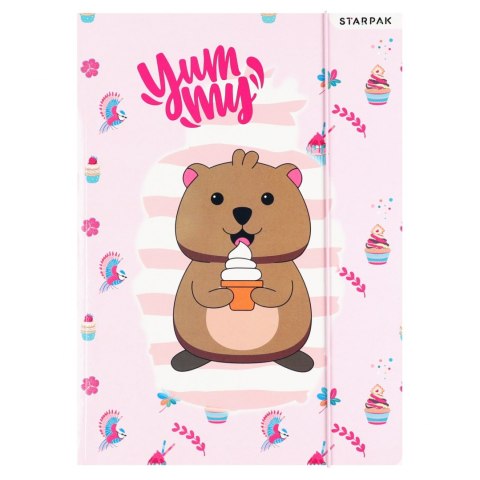 Teczka z gumką A4 Kuoka mix STARPAK 583304