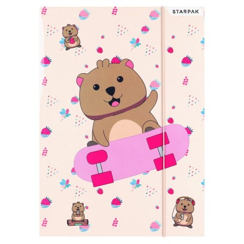 Teczka z gumką A4 Kuoka mix STARPAK 583304