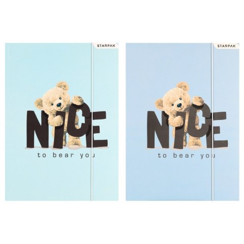 Teczka z gumką A4 Miś mix SRTARPAK 583298