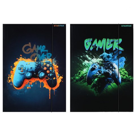 Teczka z gumką A4 Pad mix STARPAK 583293