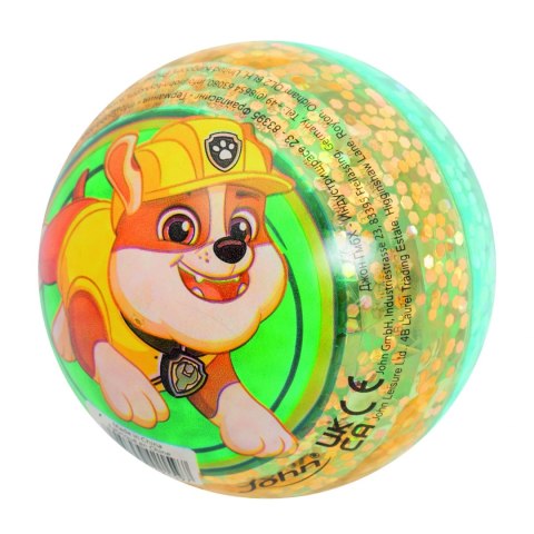 JOHN Piłka brokatowa Psi Patrol&Rubble