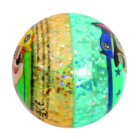 JOHN Piłka brokatowa Psi Patrol&Rubble