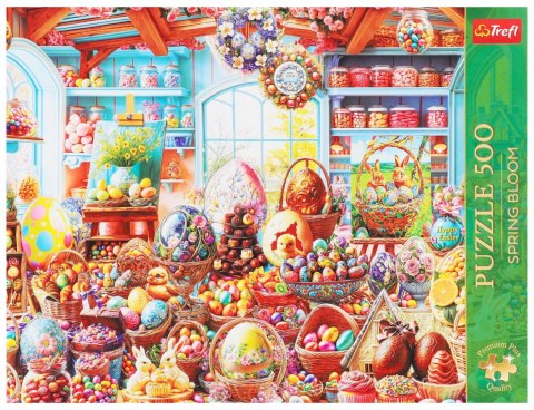 Puzzle 500 elementów Wielkanocny Sklepik Wielkanoc TREFL 37624 TR