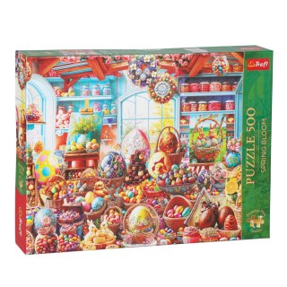 Puzzle 500 elementów Wielkanocny Sklepik Wielkanoc TREFL 37624 TR