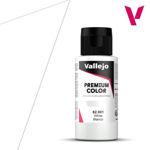 Vallejo 62001 Premium Color White (60 ml)