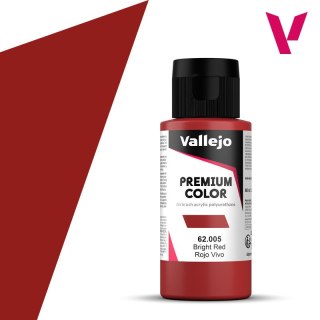 Vallejo 62005 Premium Color Bright Red (60 ml)