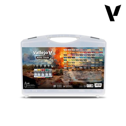 Vallejo 70254 AV Color Case: Combination Case (80)