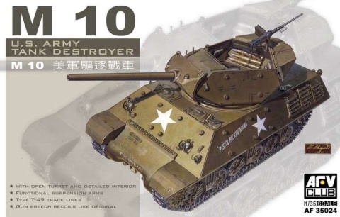 AFV Club AF35024 M-10 Tank Destroyer 1:35