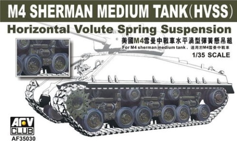 AFV Club AF35030 M4 Sherman VVSS - Vertical Volute 1:35