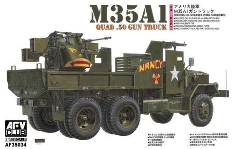 AFV Club AF35034 M35A1 VIetnam Gun Truck 1:35