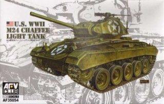AFV Club AF35054 WWII M24 Chaffee Light Tank 1:35