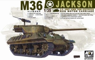 AFV Club AF35058 M-36 Tank Destroyer 1:35