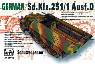 AFV Club AF35063 Sd.Kfz 251/1 Ausf.D 1:35