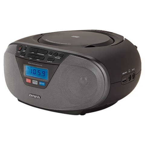 AIWA Boombox BBTU-400BK CD/FM RDS/USB/BT czarny