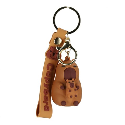 Brelok gumowy 5 cm Kapibara z opaską A 12 500403