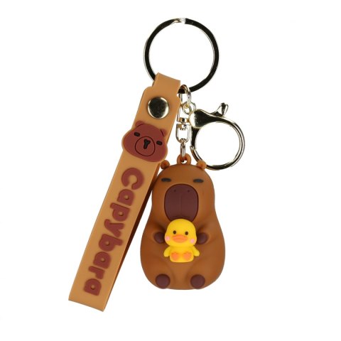 Brelok gumowy 5 cm Kapibara z opaską A 12 500403