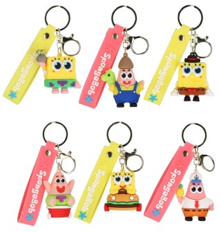 Brelok gumowy 7 cm Spangebob z opaską A 12 700748