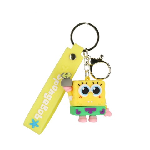 Brelok gumowy 7 cm Spangebob z opaską A 12 700748